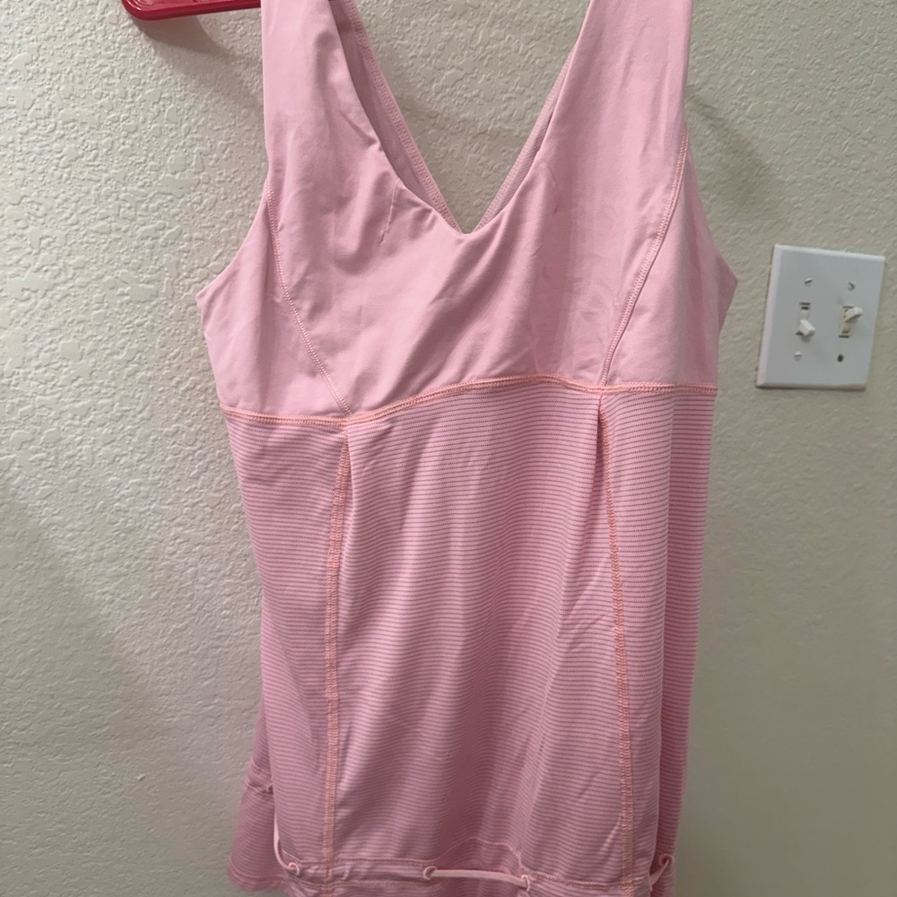 lululemon athletica Pink Tank Top